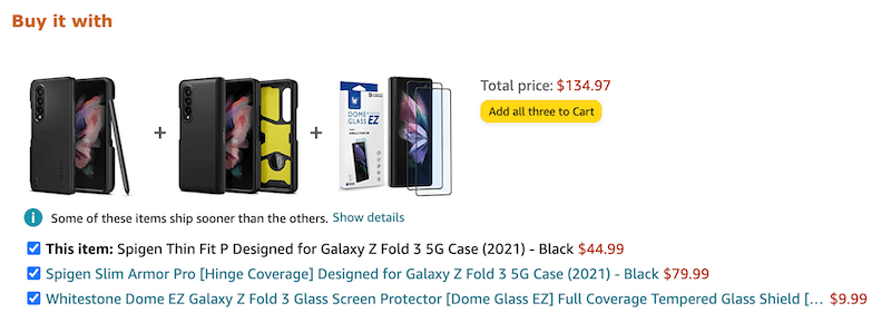 2 - amazon product bundling