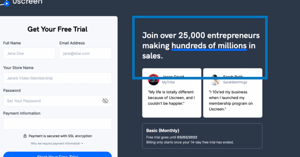 uscreen proof in numbers