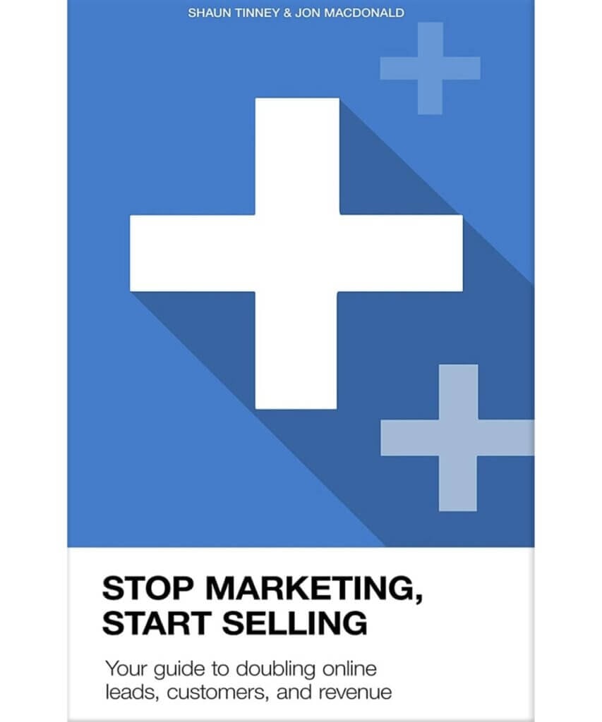 stop marketing, start selling cover