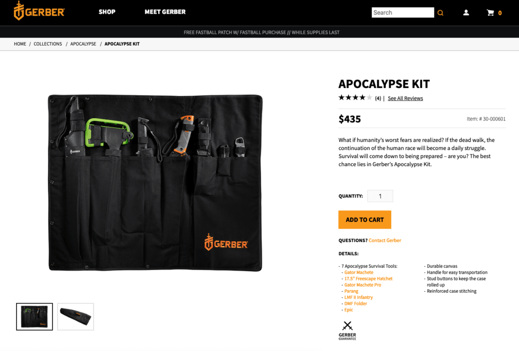 gerber-website-screenshot-offers-product-bundles-for-channel-conflict