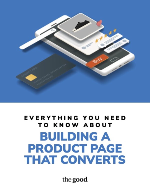 Free Ebook: Building A Product Page That Converts