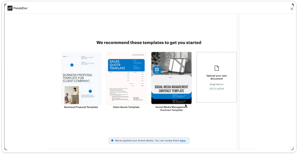 how to personalize user onboarding following an example from PandaDoc.