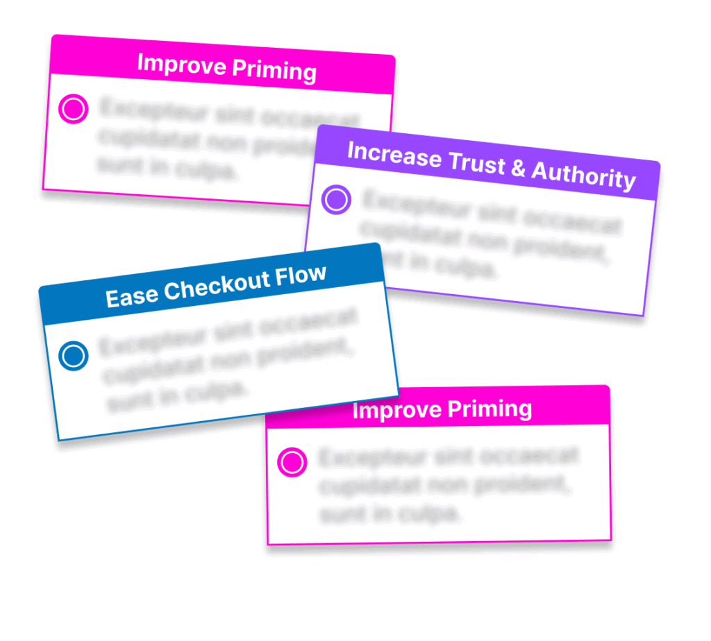 actionable findings are found in every research project