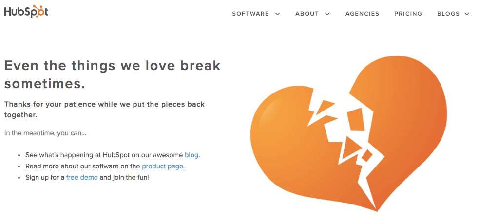 hubspot 404 page