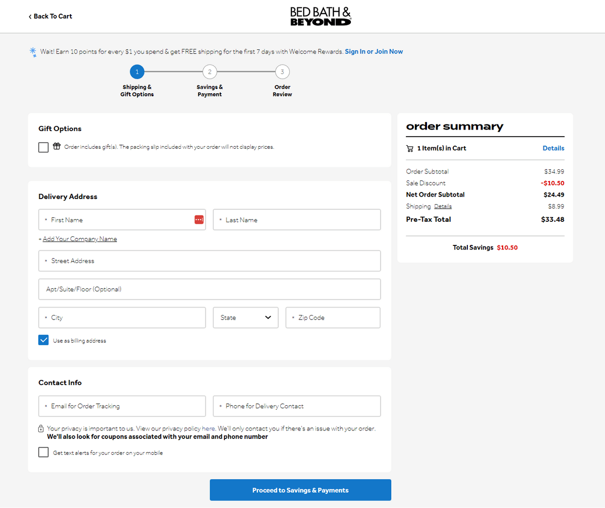 How To Design A Great Ecommerce Checkout Flow