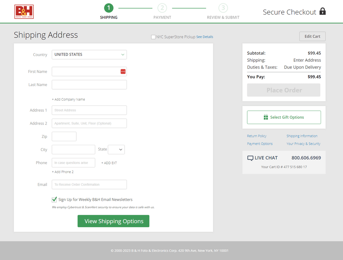 How To Design A Great Ecommerce Checkout Flow