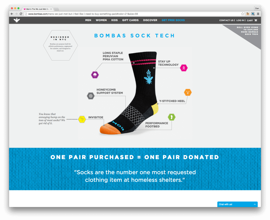 Case Study How To Convert First Time Visitors Like Bombas