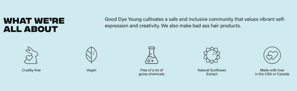 good dye young what we're all about