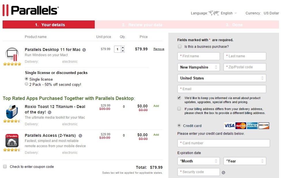 parallels ecommerce sales strategies