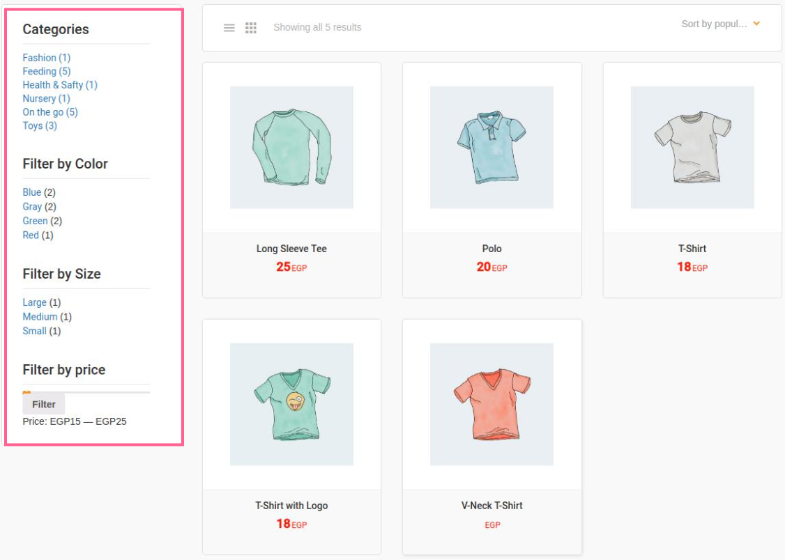 25 Ecommerce Product Filters With UX Design Best Practices