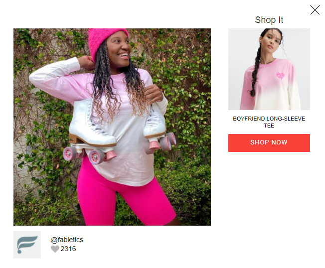 fabletics customer product images