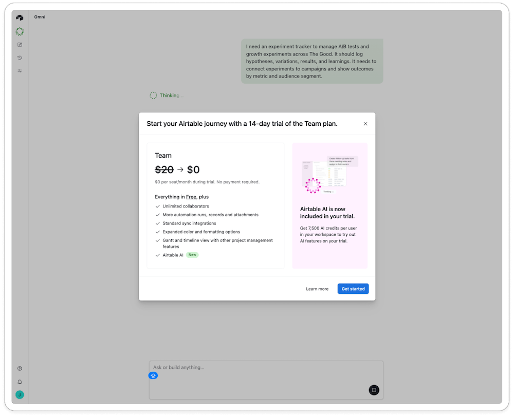An example of auto-converting as a potential trust risk when determining how to create urgency in saas trials. 