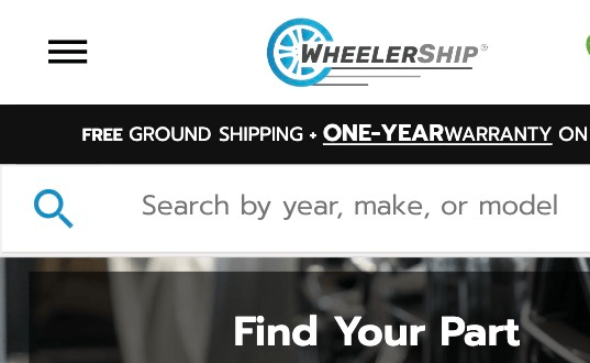 Wheelership search function