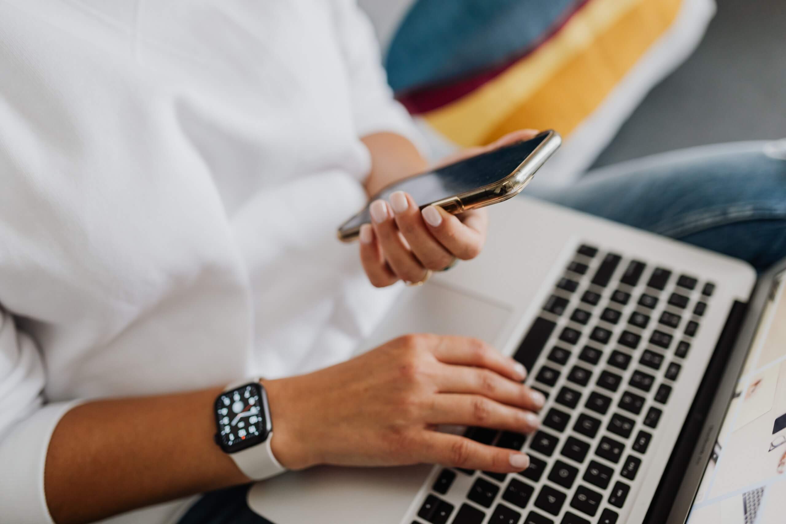 person purchasing AI credits on a mobile device.