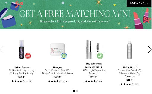 Sephora offer