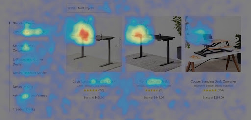 Fully category page heatmap continued