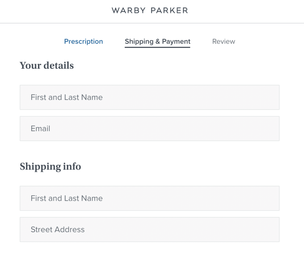 warby parker shipping